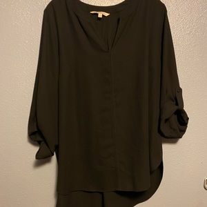 41 Hawthorn Black Blouse. Size 2x.